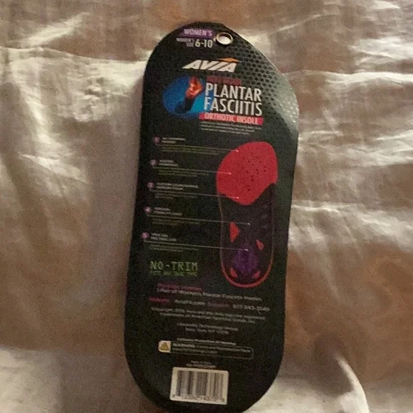 🖤Just In !! NWT “ AVIA “ Womens Size 6–10
Orthotic Insole / Heal Relief 🖤 - Picture 2 of 9